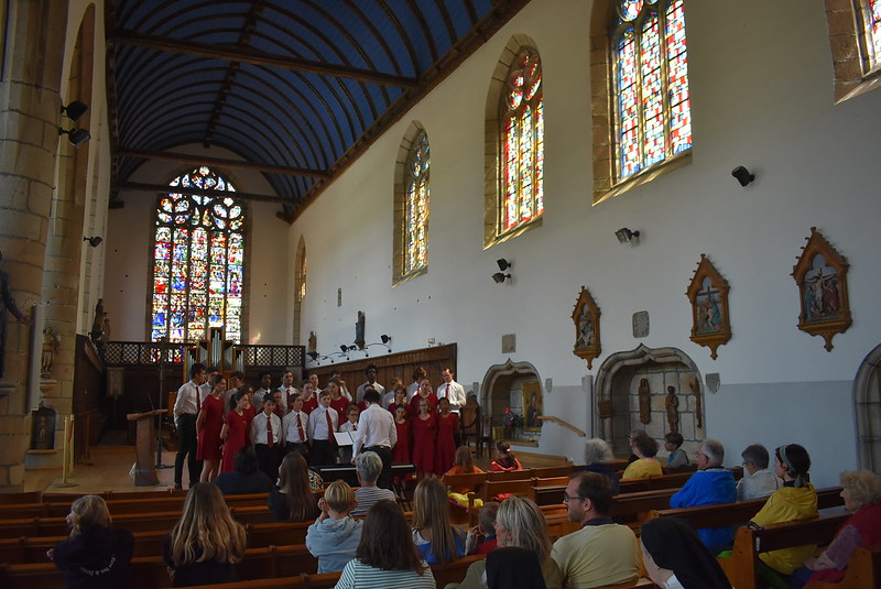 Chorale Anguelos (Cap sur le Bretagne) en concert